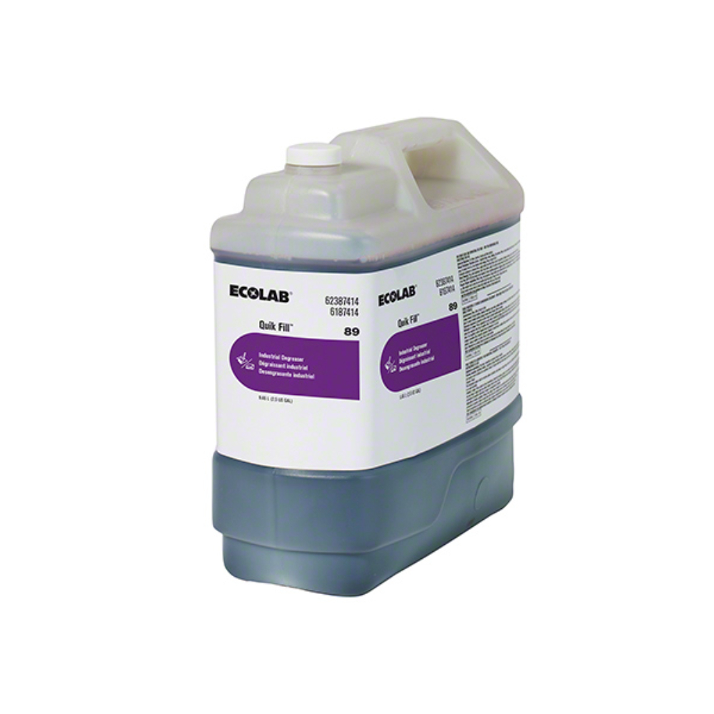 Ecolab® Purple 89 Quik Fill Industrial Degreaser (2.5 Gal.)